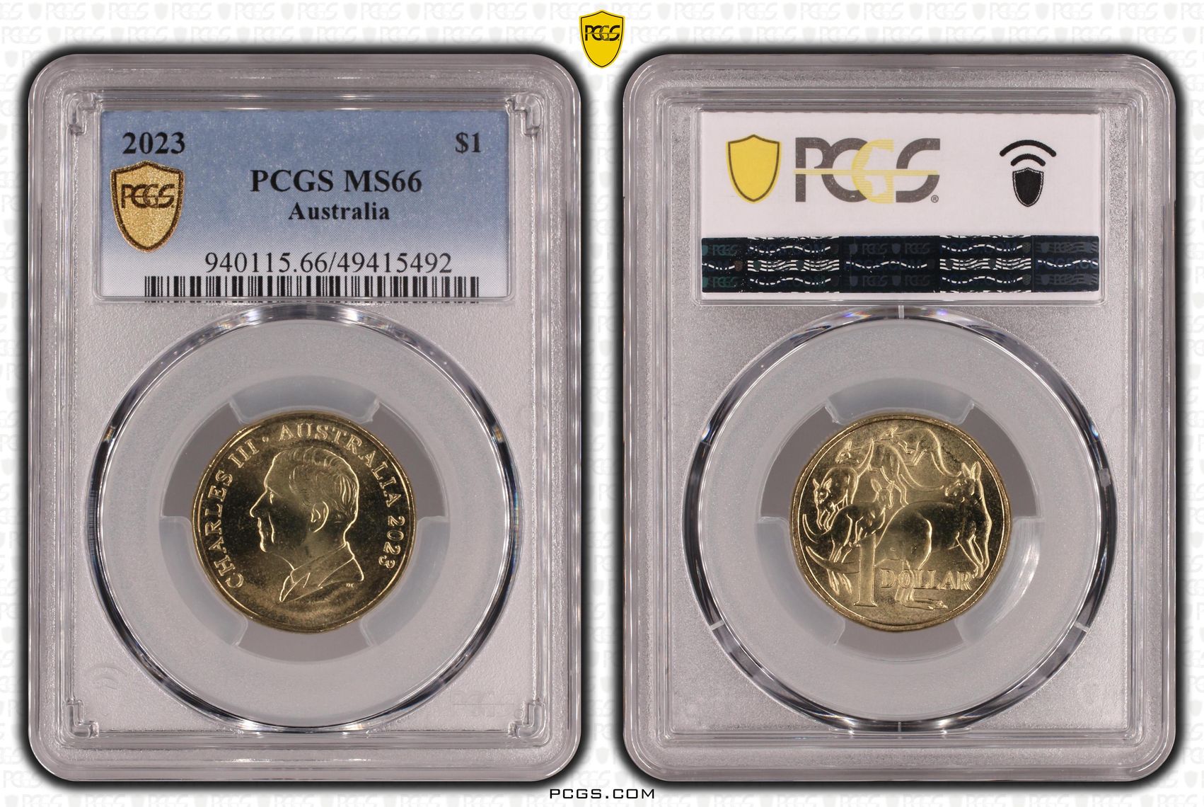 One Dollar, 2023, PCGS MS66