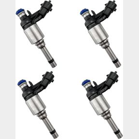 4PCS FUEL INJECTORS KIT FITS FOR 2012-2017 HYUNDAI ACCENT/VELOSTER, 2012-2016 KIA RIO/SOUL, 2017-2018 KIA FORTE5/FORTE KOUP, 2016-