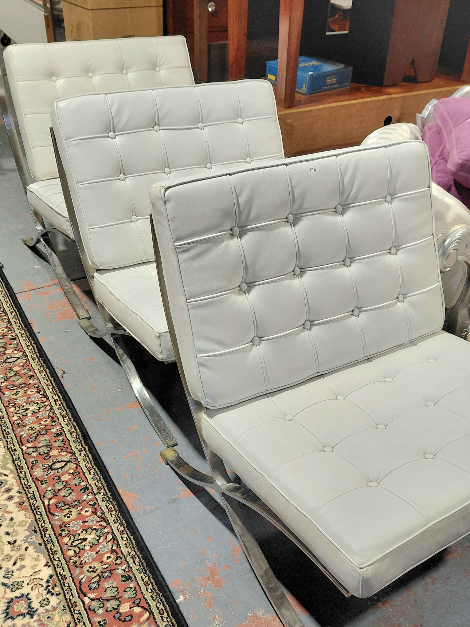176 · BARCELONA STYLE CHAIRS