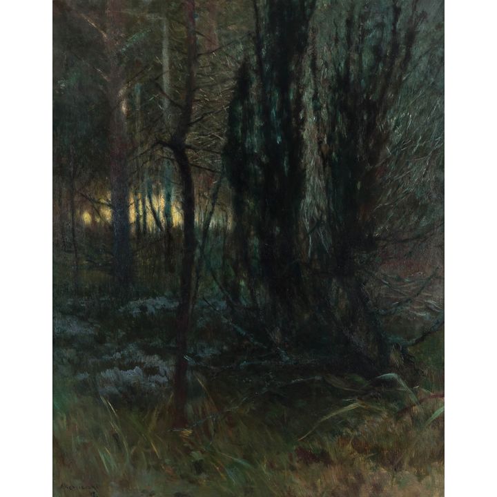 Apoloniusz Kędzierski | Gąszcz w lesie, 1897 r.