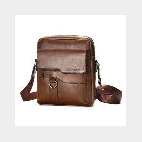 Duvence Men Shoulder Bag Crossbody - Coffee-50582/18696 (B 1 S5)