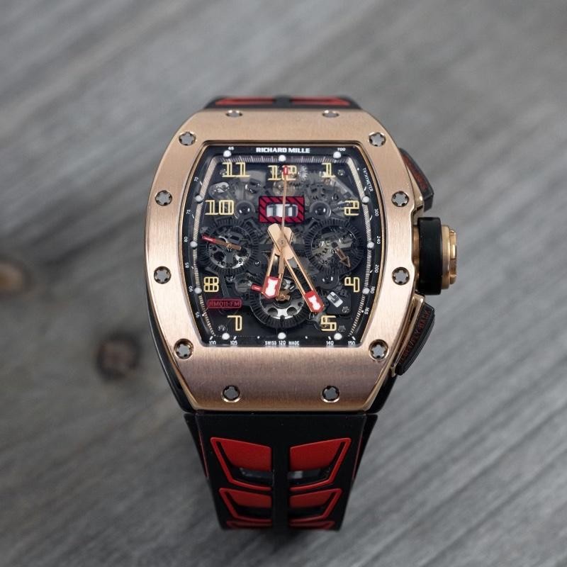 Richard mille rm 011 best sale rose gold