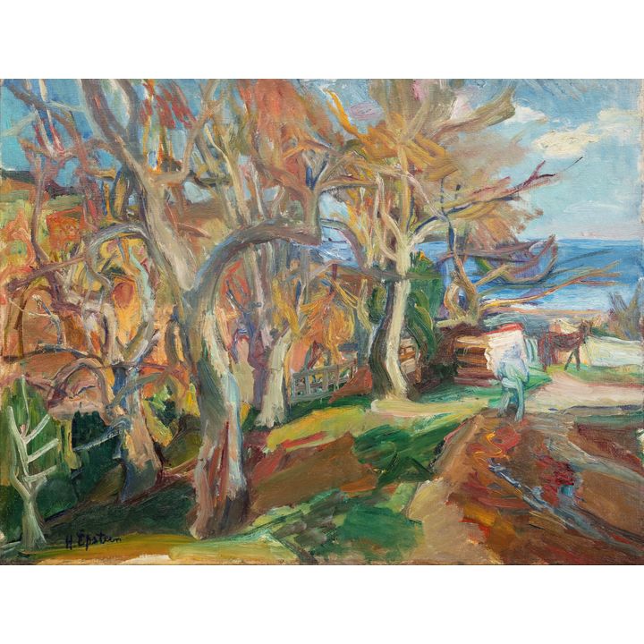 Henryk Epstein | Pejzaż jesienny, ok. 1938 r.