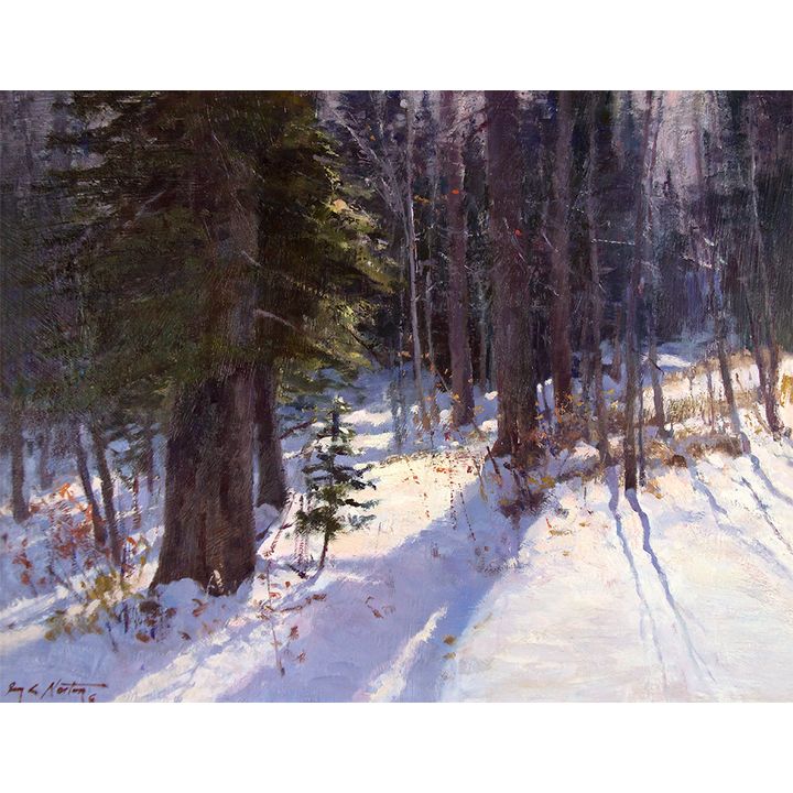Jim Norton (1953- ), First Snow in the Uintas