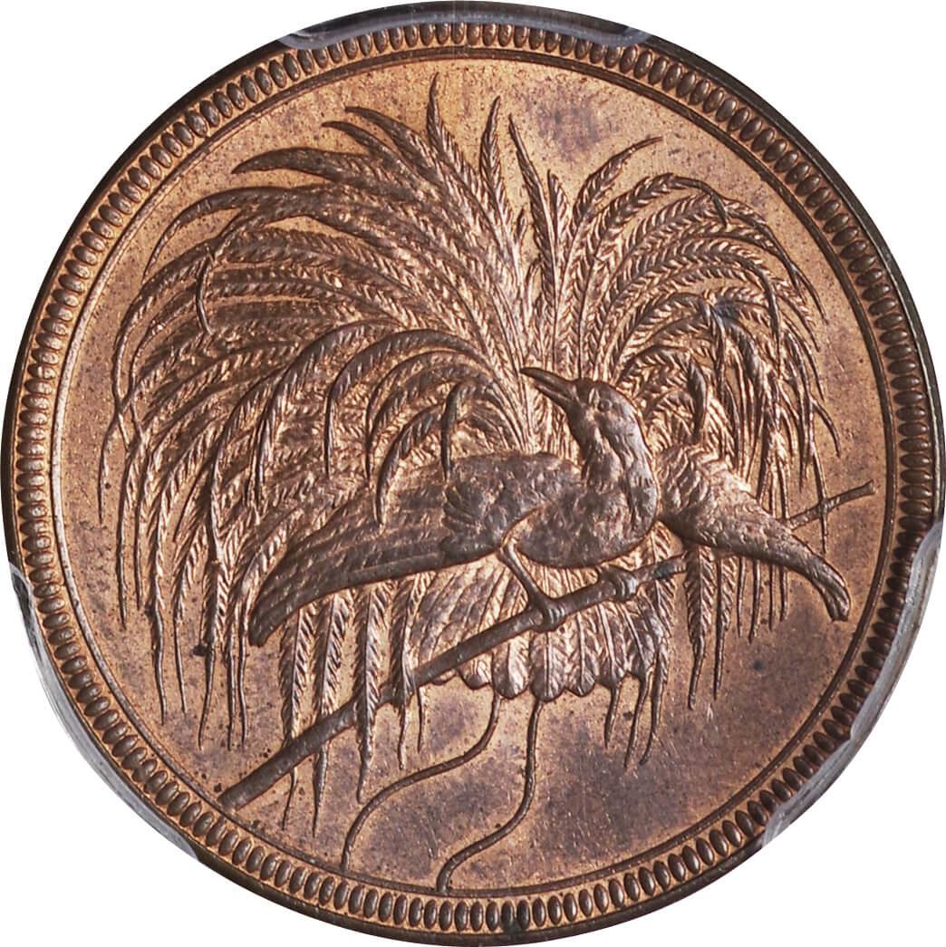 ドイツ領ニューギニア-Germany. 1894. Copper. 10ペニヒ(Pfennig