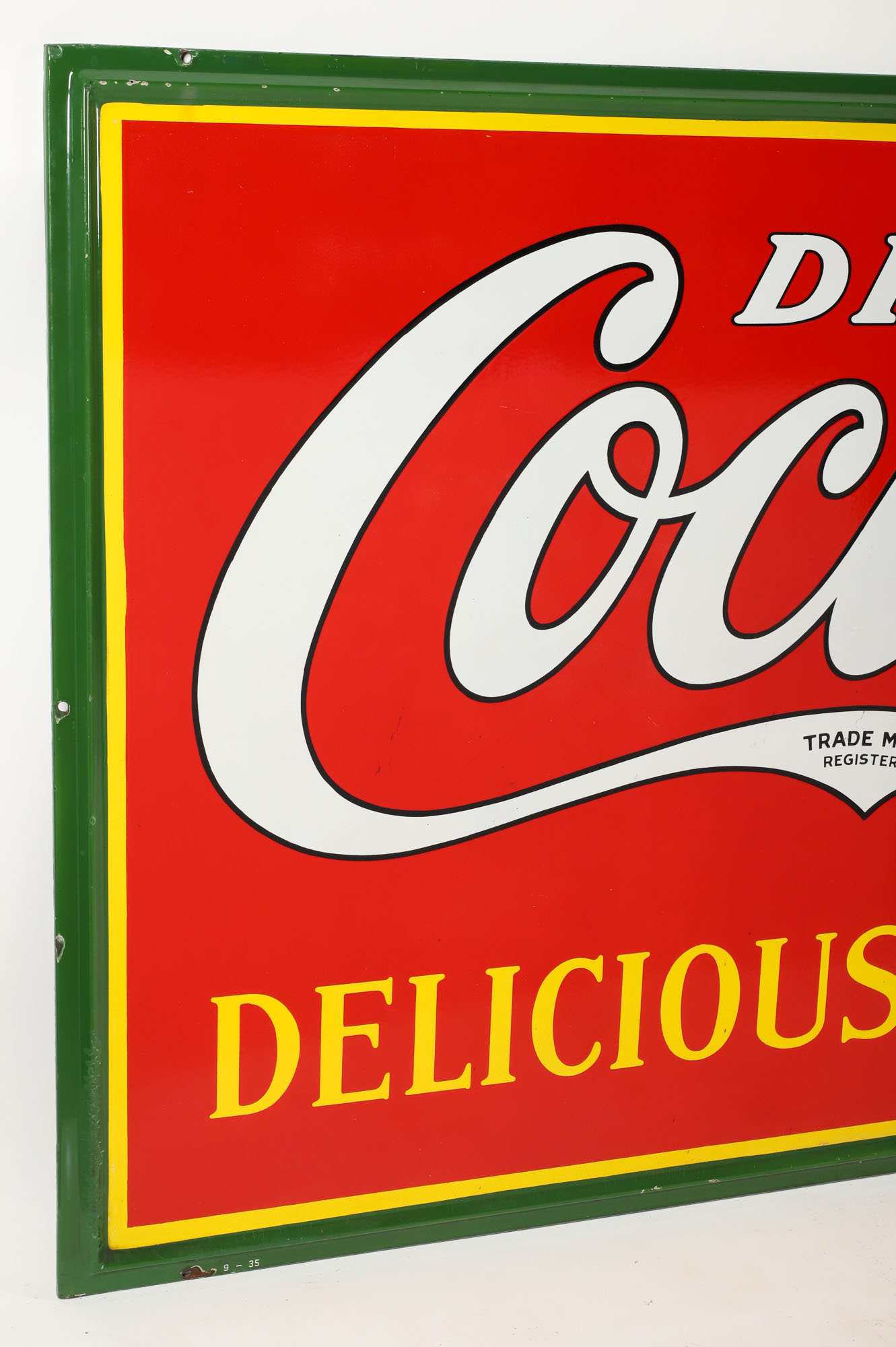 Coca-Cola Monumental 4' x 8' Sign | Miller & Miller Auctions Ltd