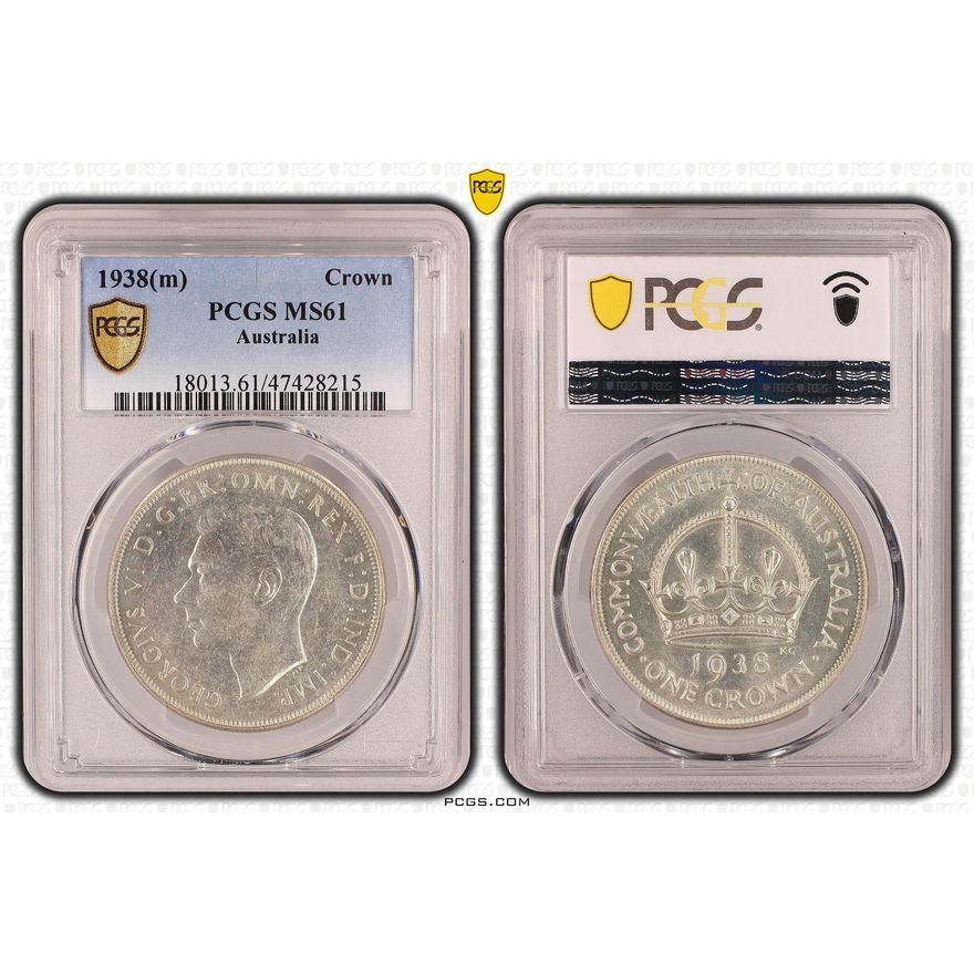 Crown, 1938(m), PCGS MS 61