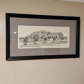 Union Pacific Depot 1927 - Great Overland Station 2004 Ltd Ed Signed Print by Robert Jones