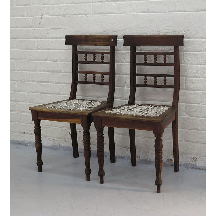 PAIR OF RIEMPIE CHAIRS