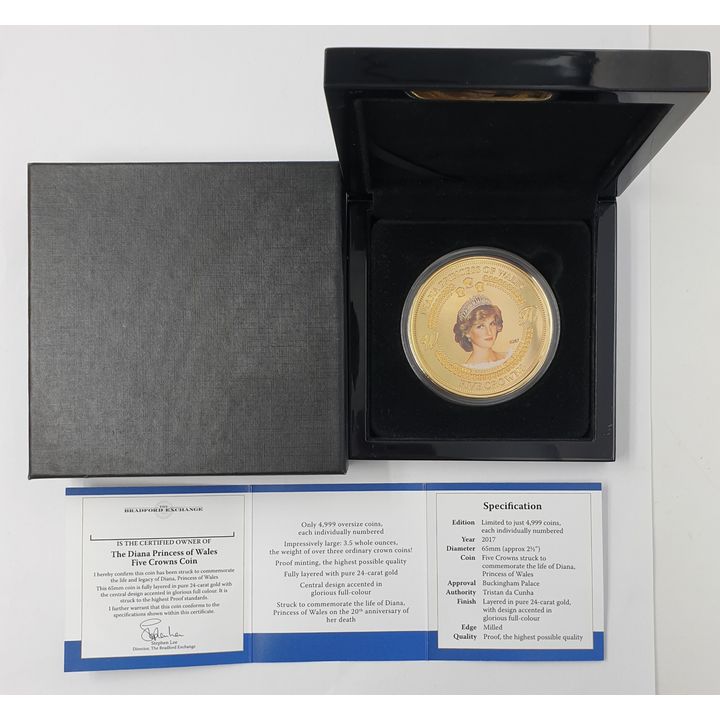 Princess Diana 5 Crown Coin