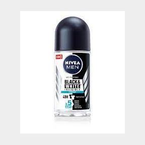 Nivea Men Invisible for Black White Original 48h Deo Roll-on 5 x 50ml --51459/3187 B2 (S1)C