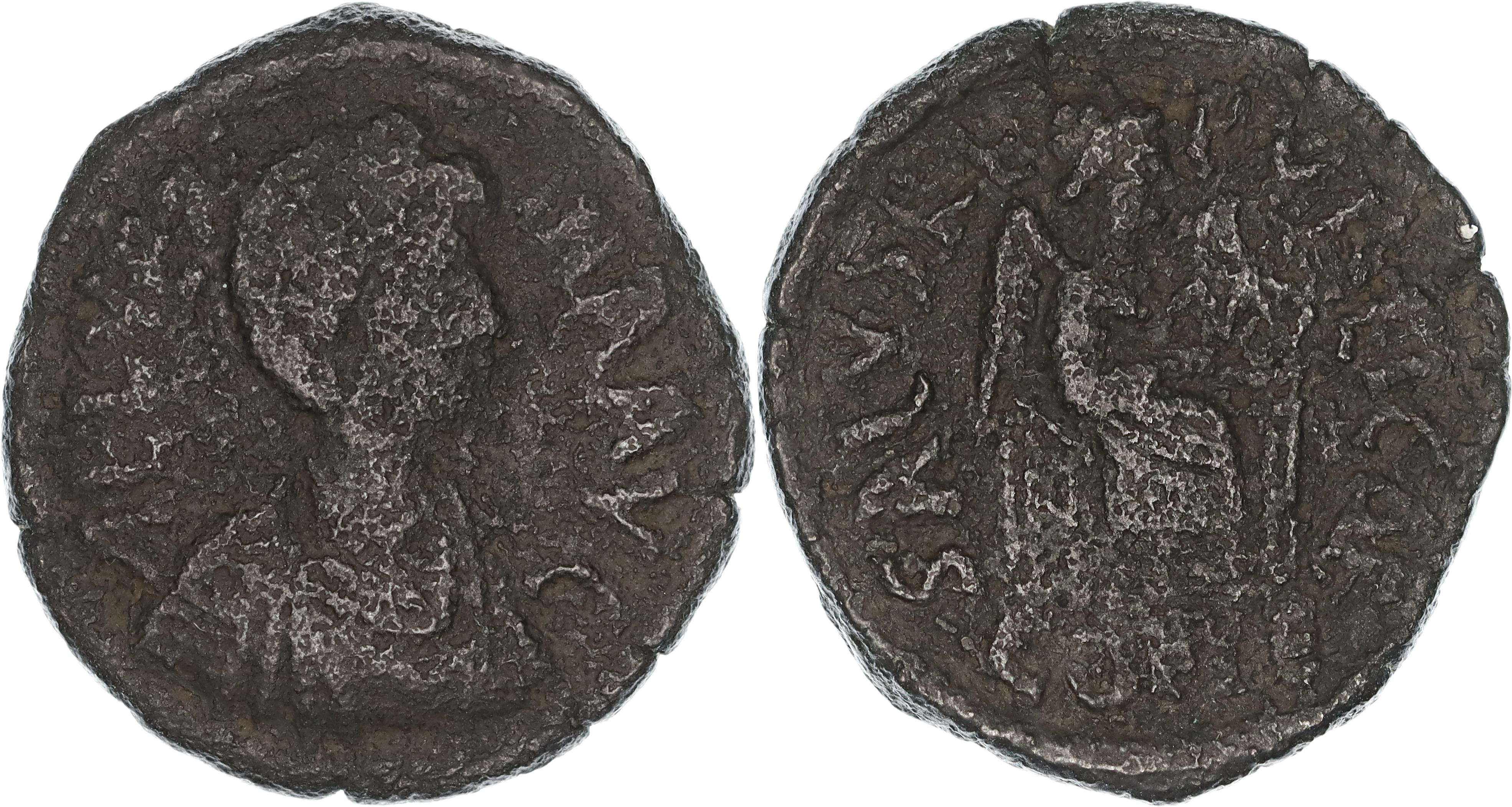 Roman Empire, Aelia Verina, Æ, 457-468 AD, nF