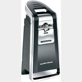HAMILTON BEACH SMOOTH TOUCH ELECTRIC AUTOMATIC CAN OPENER WITH EASY PUSH DOWN LEVER, OPENS ALL STANDARD-SIZE AND POP-TOP CANS, EXT