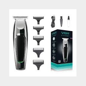 VGR V-030 Electroplated Electric Hair Clipper - 6 Level Adjustment - 51745/25200