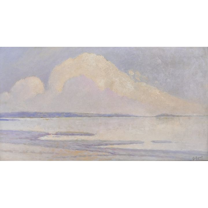 Adam John Rupert ''Coastal Scene'' Oil