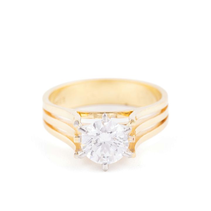 0.91 Carat Diamond Ring 18ct