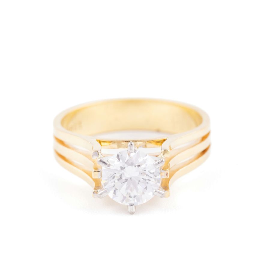 0.91 Carat Diamond Ring 18ct