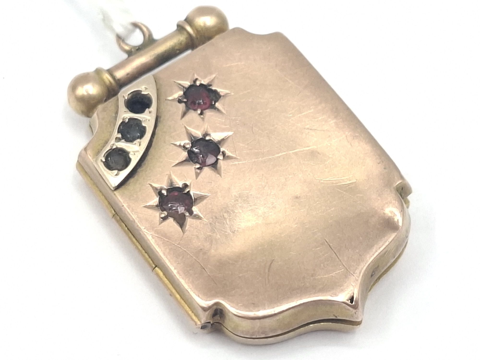 Victorian 9ct Gold Picture Pendant