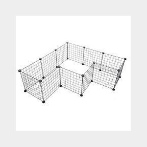 Pet Foldable Pet Playpen Iron Fence Puppy Kennel House - L | DR 51499/8767 B4 (S7)