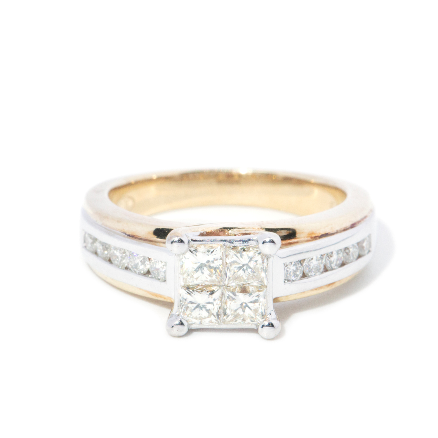 Diamond 9ct Gold Ring