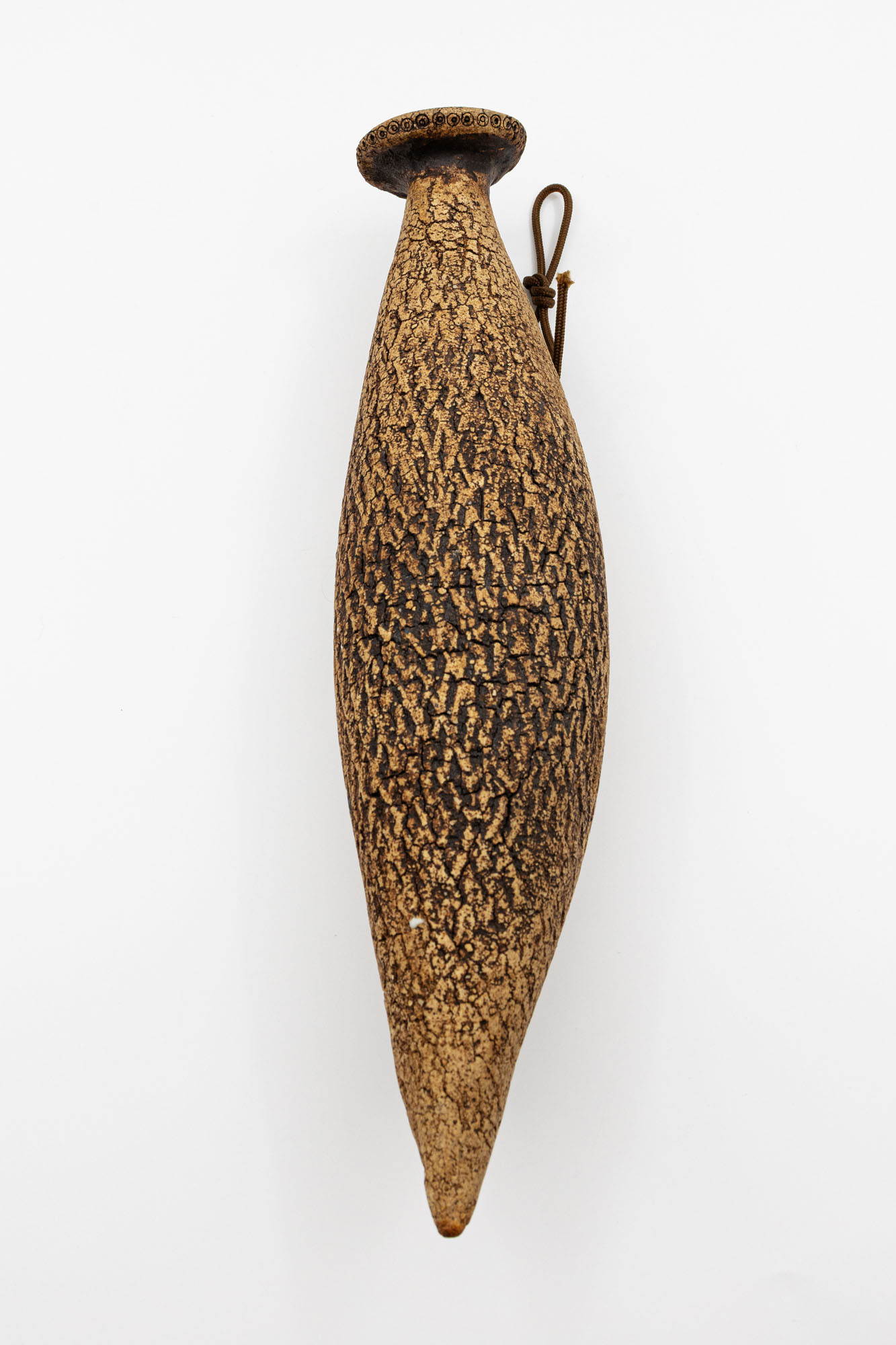 Len Castle - Hanging bottle form — sold at auction in New Zealand for $800