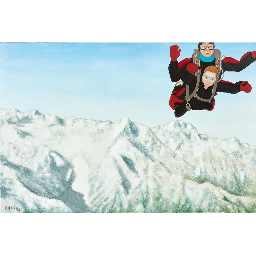 Mark Olsen, Untitled - skydiving