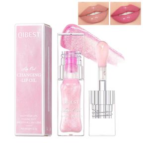 COLOR CHANGING LIP OIL, MAGIC BIG BRUSH COLOR CHANGING LIP OIL, MOISTURIZING LIP GLOSS,LONG LASTING LIP GLOW OIL, NOURISHING REPAI