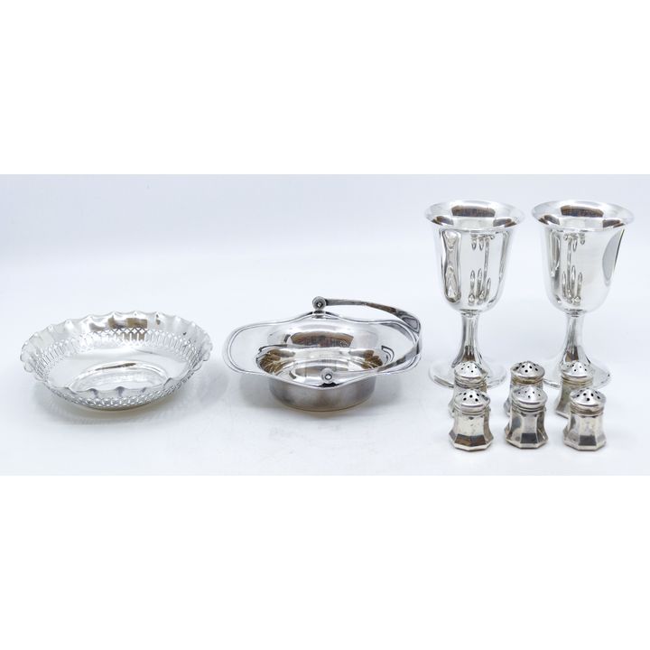 Box American Sterling Goblets & Small Bowls etc. - 319 Grams TW