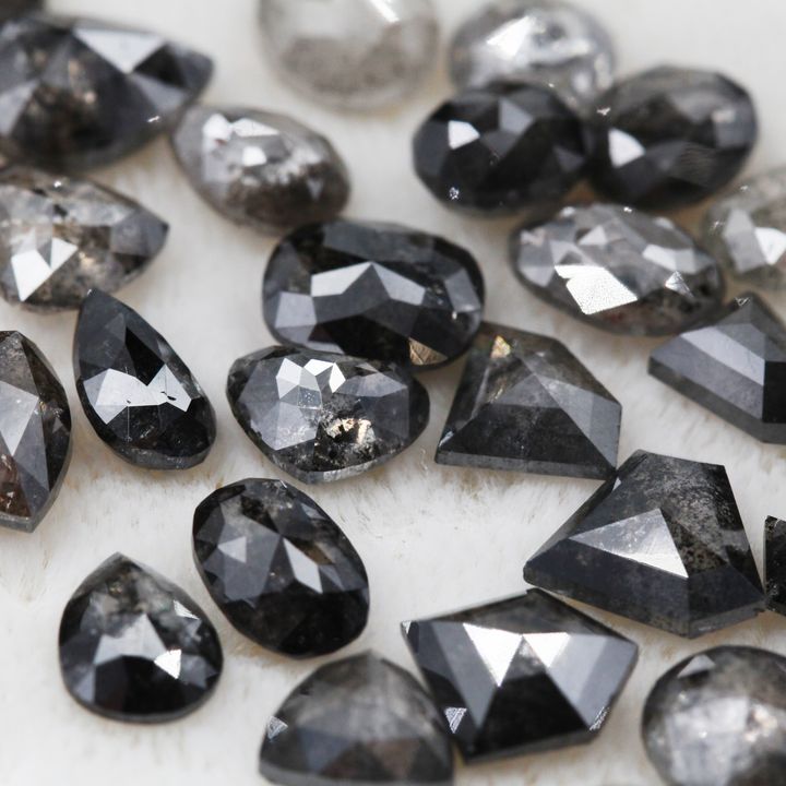 30ct of Salt & Pepper Diamonds