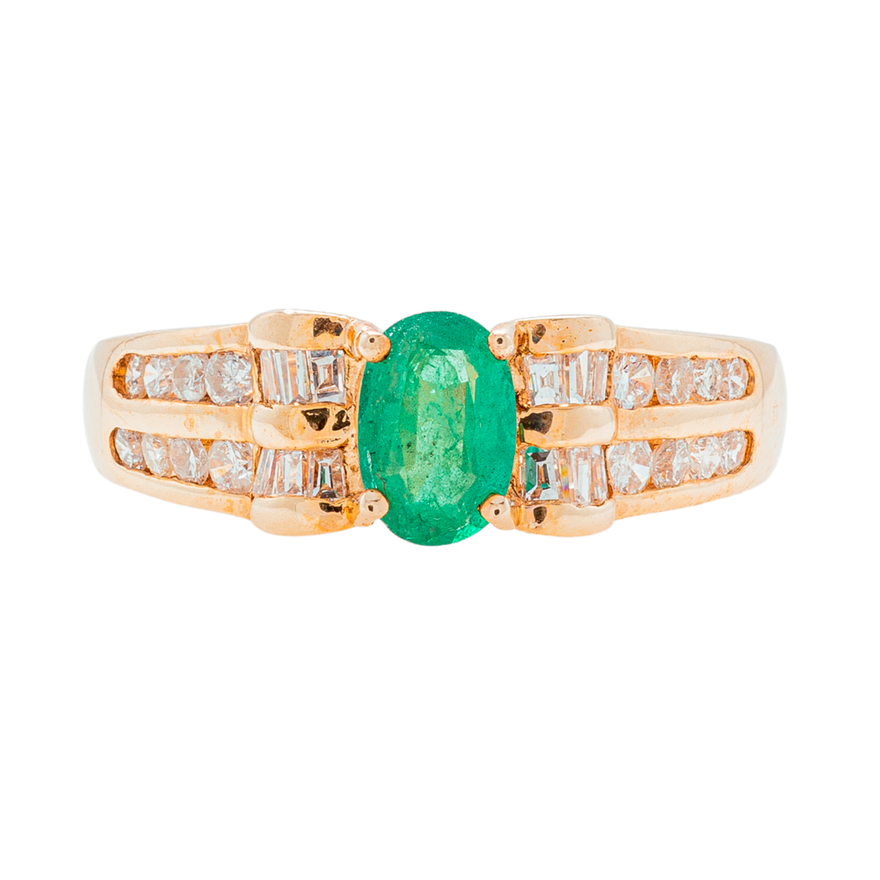ANILLO DE ESMERALDA
