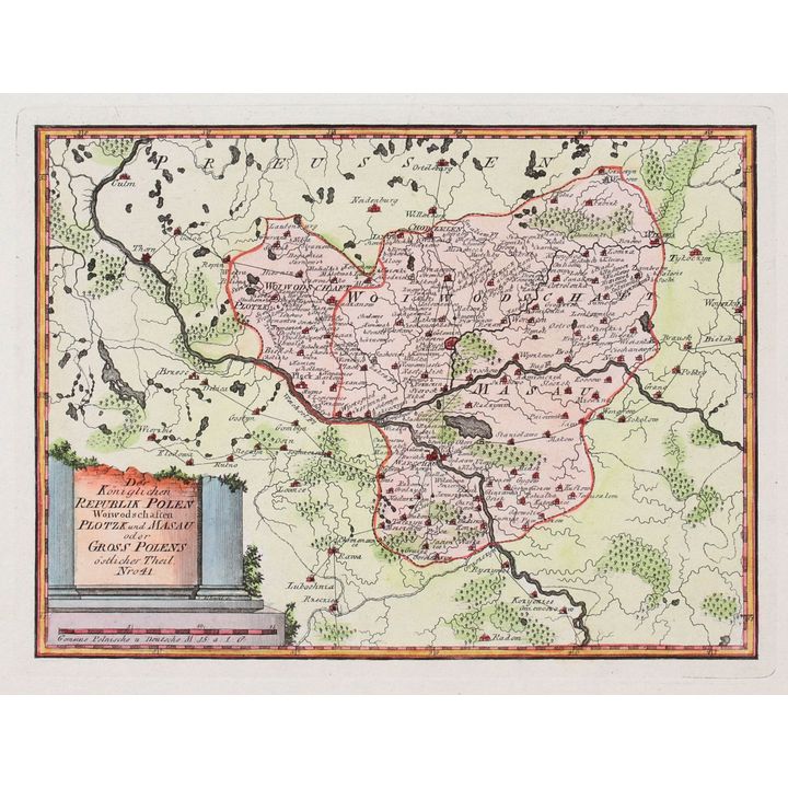 Franz Johann Joseph von Reilly | Der Königlichen Republik Polen Woiwodschaften Plotzk und Masau…