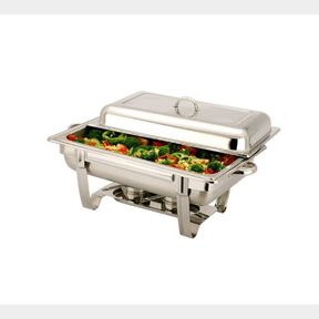 STAINLESS STEEL 11 LITER SINGLE TRAY CHAFING DISH - FOOD WARMER - SINGLE-CHAFING