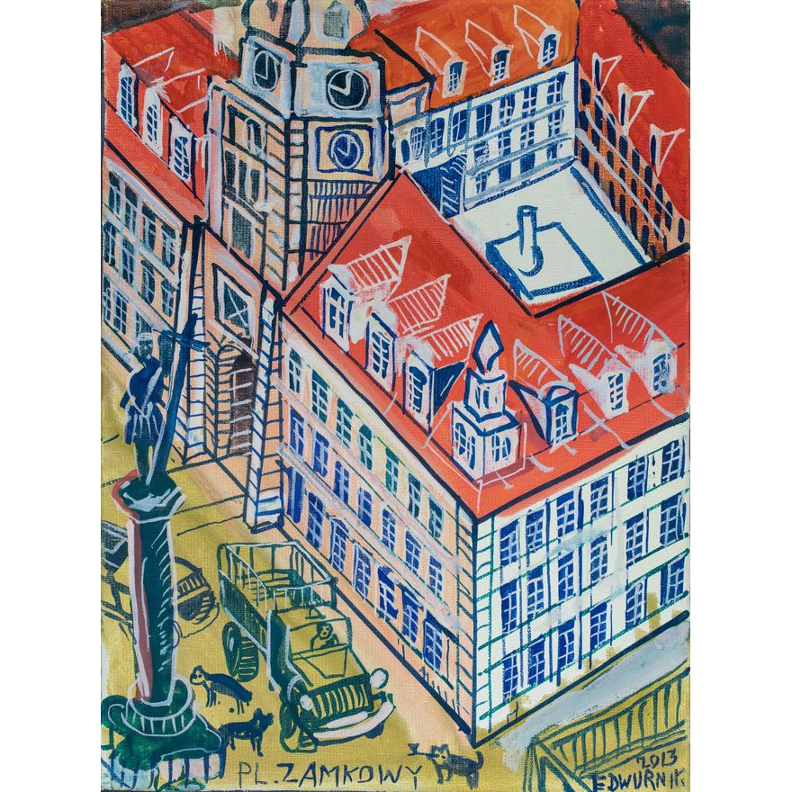 Edward Dwurnik | Plac Zamkowy, 2013