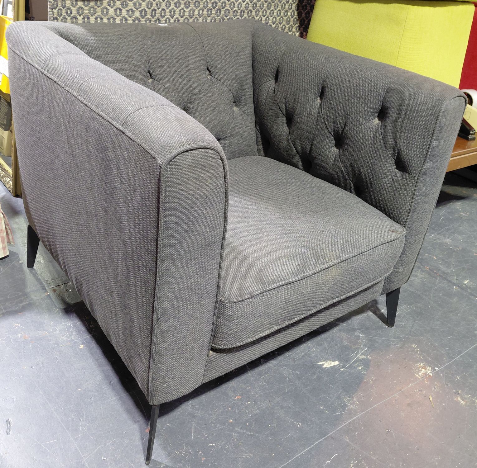 309 · UPHOLSTERED MODERN ARMCHAIR