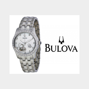 NEW BulovaBVA Series Diamond Automatic Ladies Watch 96R122