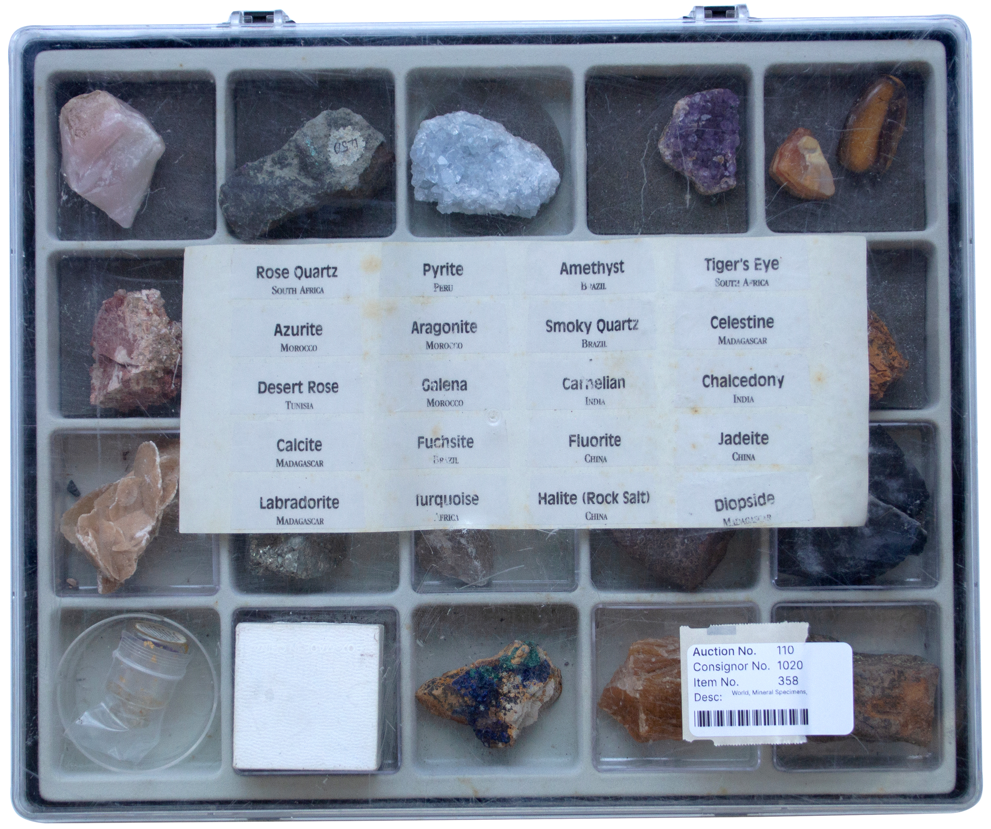 World, Mineral Specimens VGC