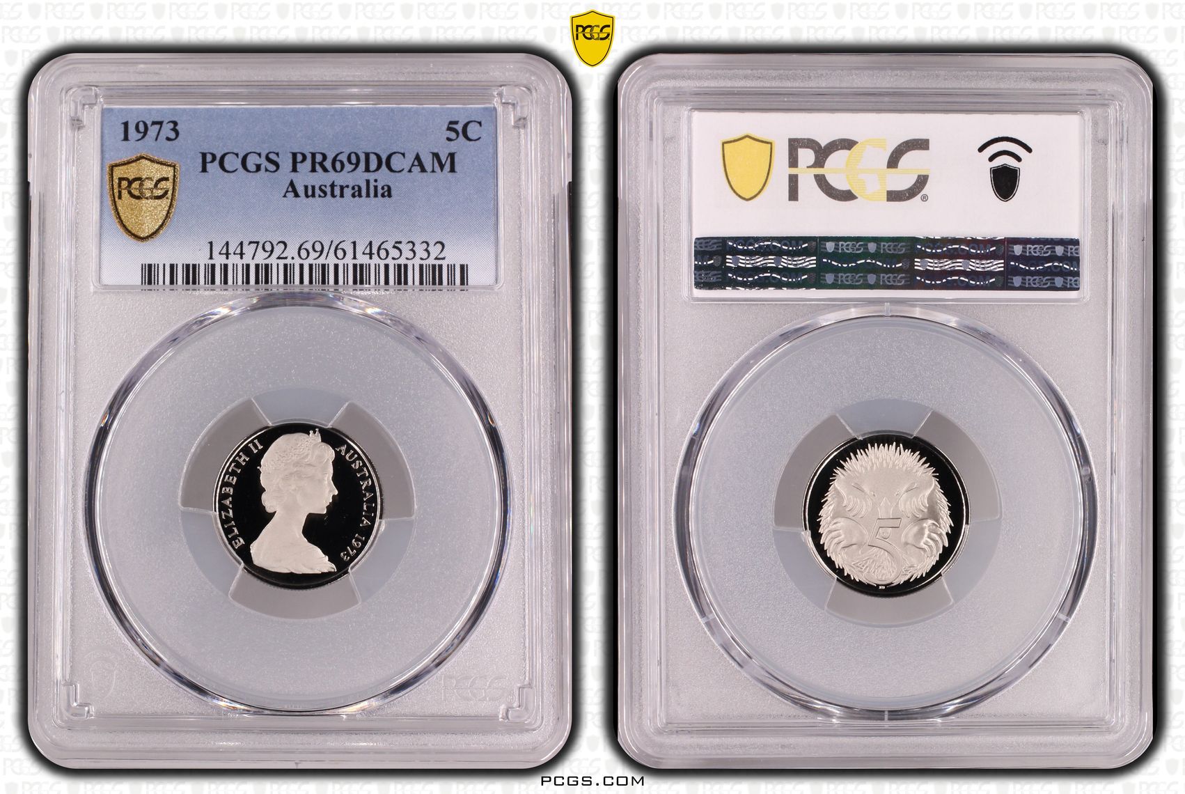 Five Cent, 1973, PCGS PR69DCAM