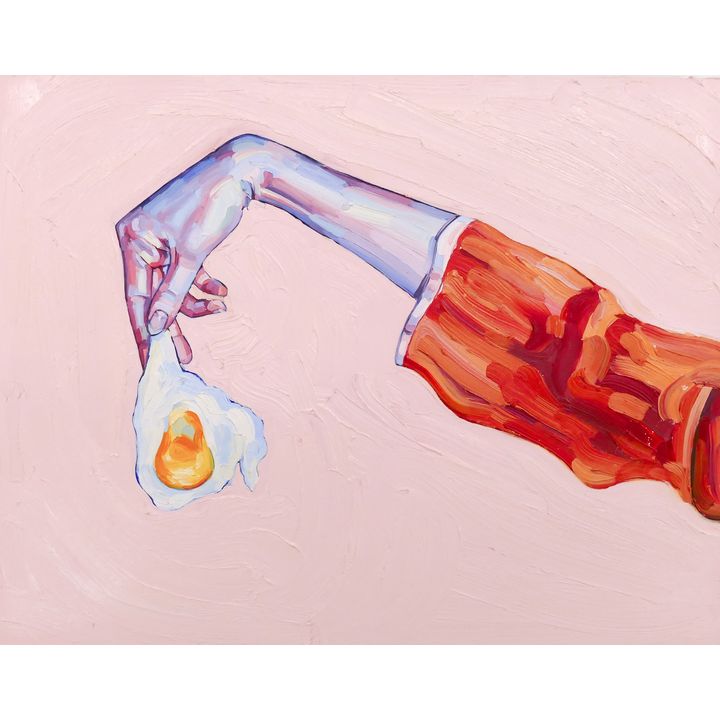Alyssa Putnam  'The Brood' Painting, 2017