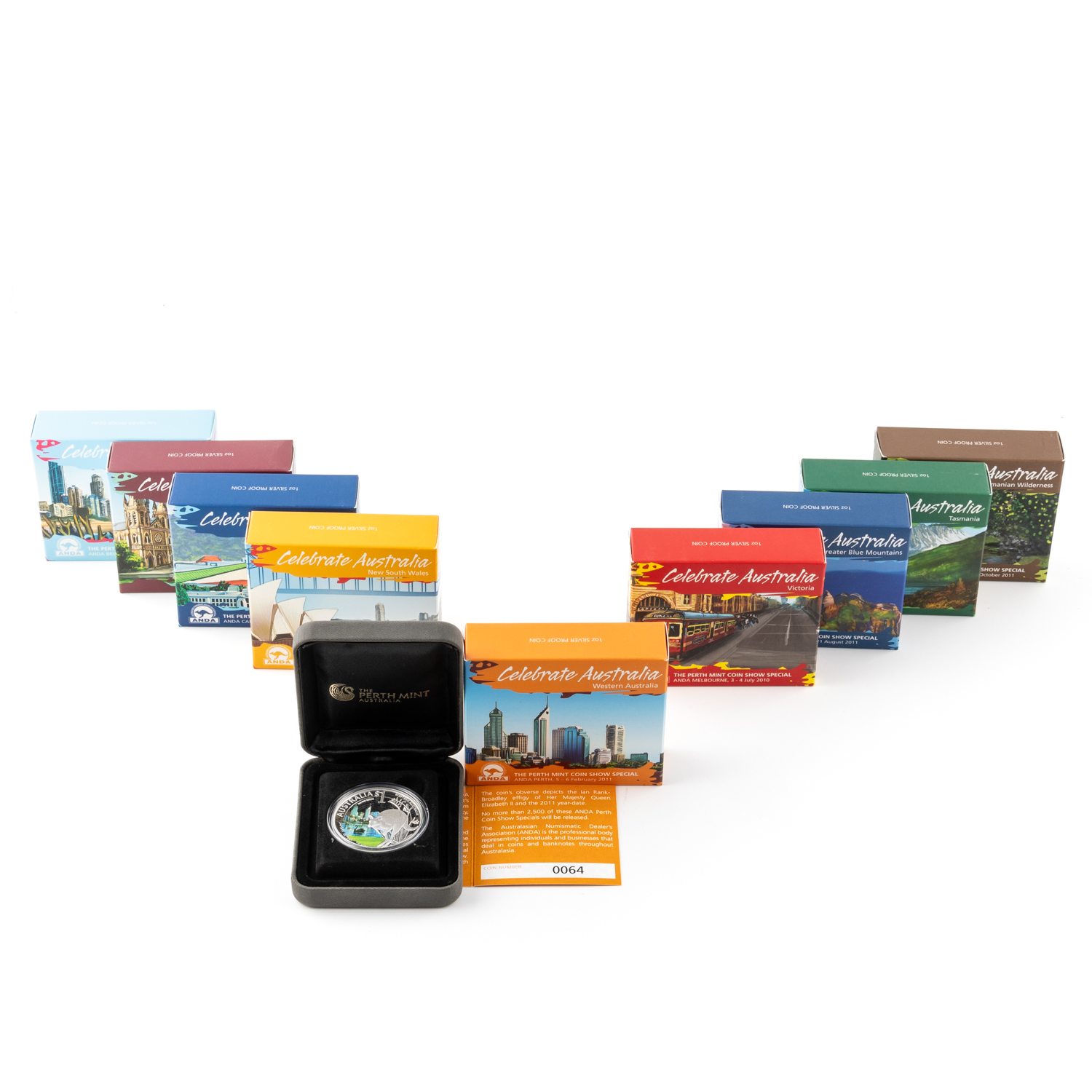 397 · Elizabeth II, ANDA / Perth Mint, One Dollar, 2010 - 2011,  FDC