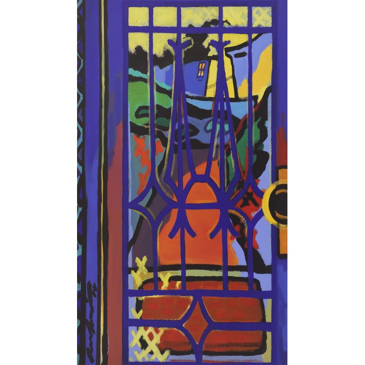 Richard Morhous ''A.M.'' 2000 Oil