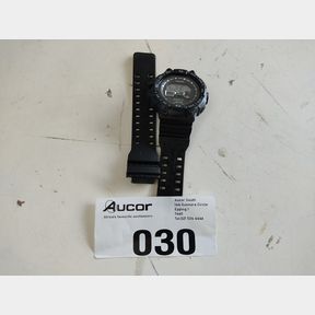 LED DIGITAL - WATERPROOF SPORT WATCH / S5 - BLACK -