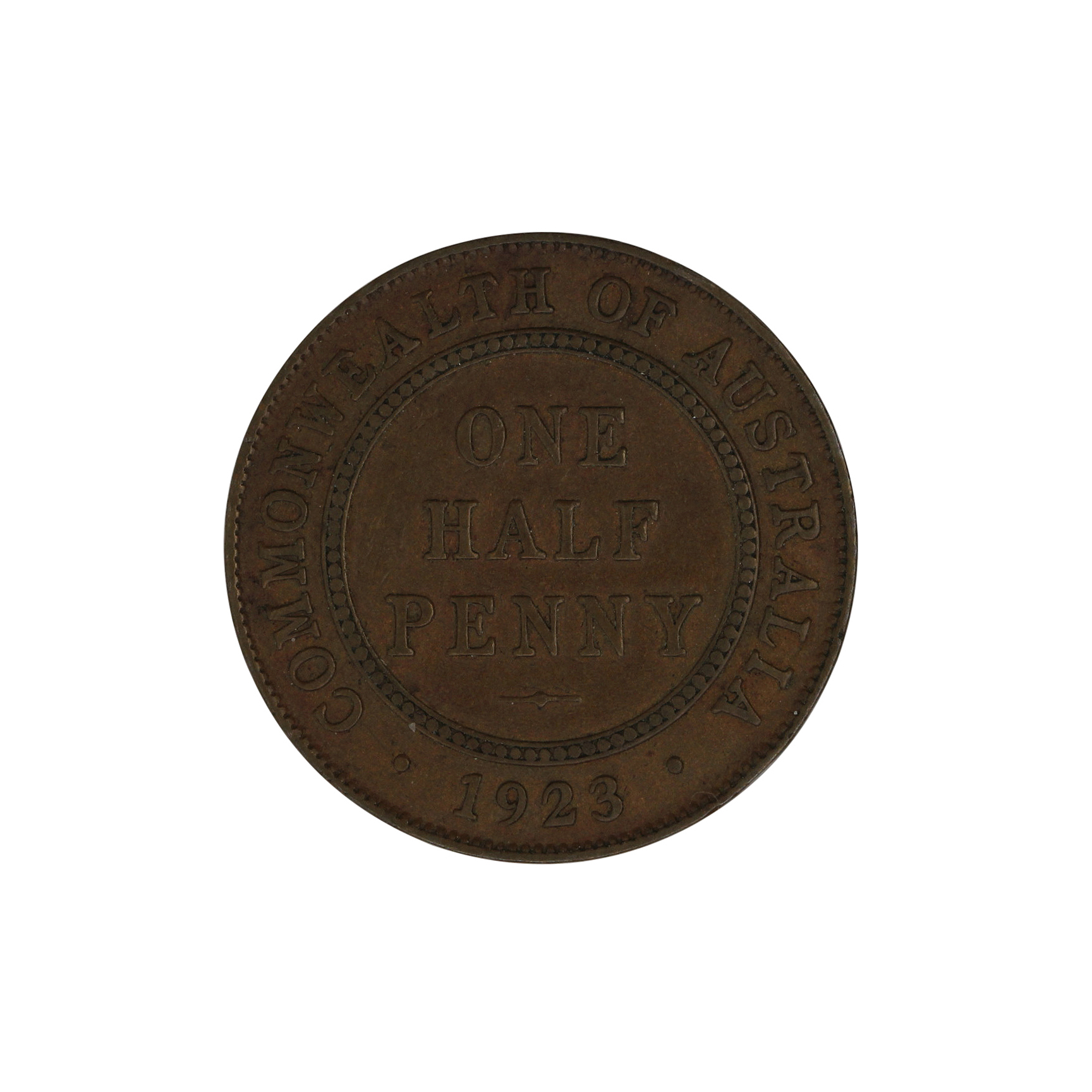 George V, Halfpenny, 1923, Fine