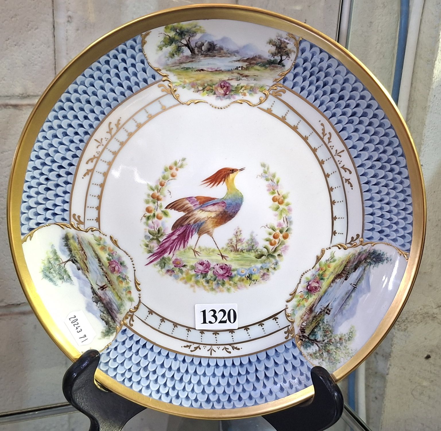1320 · DECORATIVE CABINET PLATE