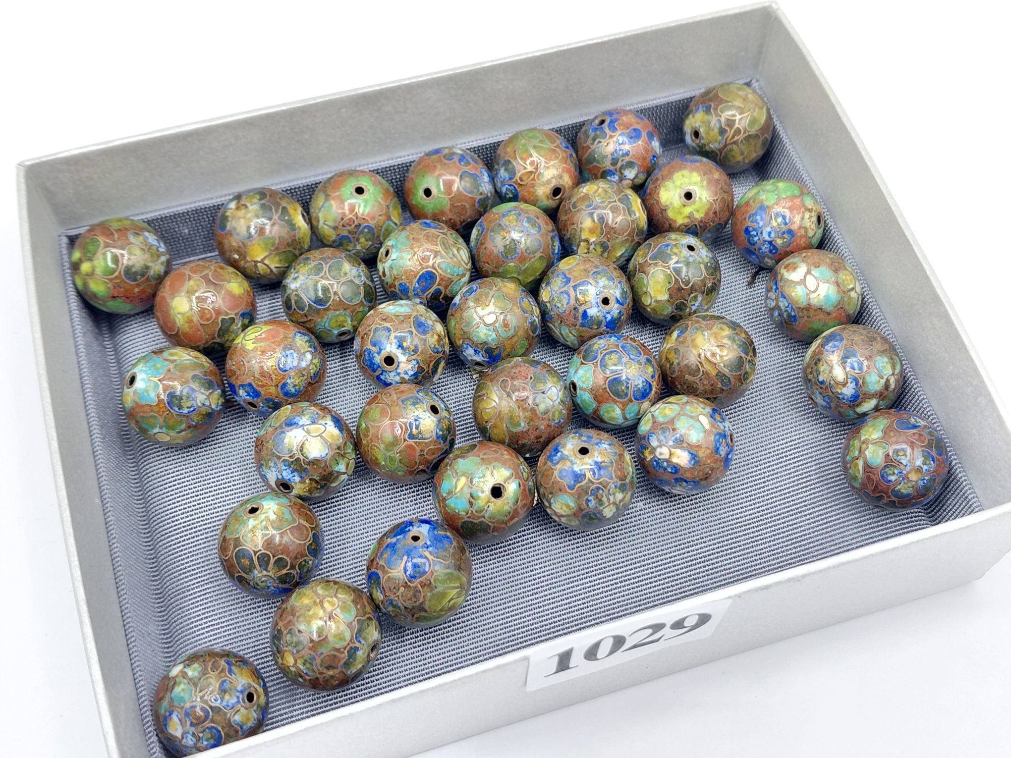 Group Of Cloisonne Beads