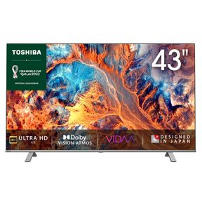 Toshiba 43 4K UHD Smart LED TV with HDR Dolby Atmos|