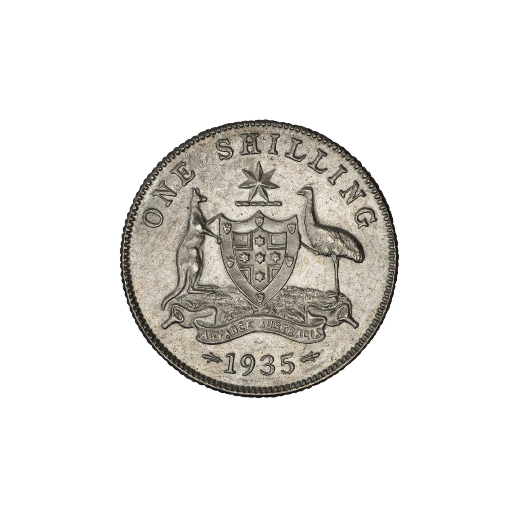 George V, Shilling, 1935, CHU