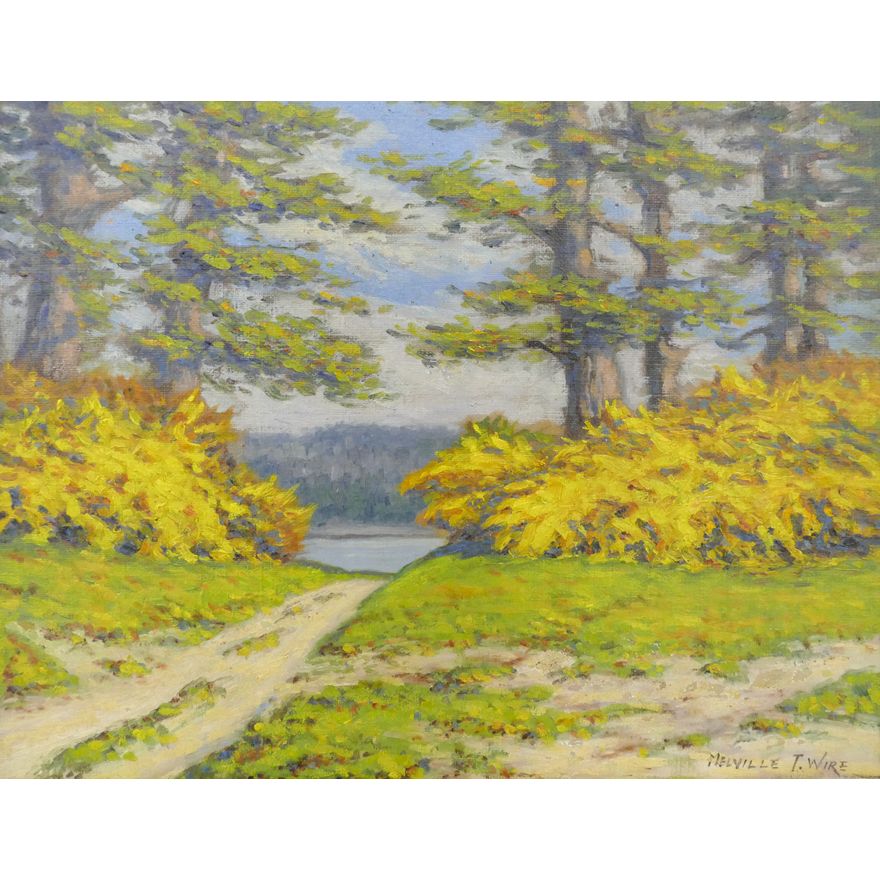 Melville Wire ''Summer Landscape'' Oil