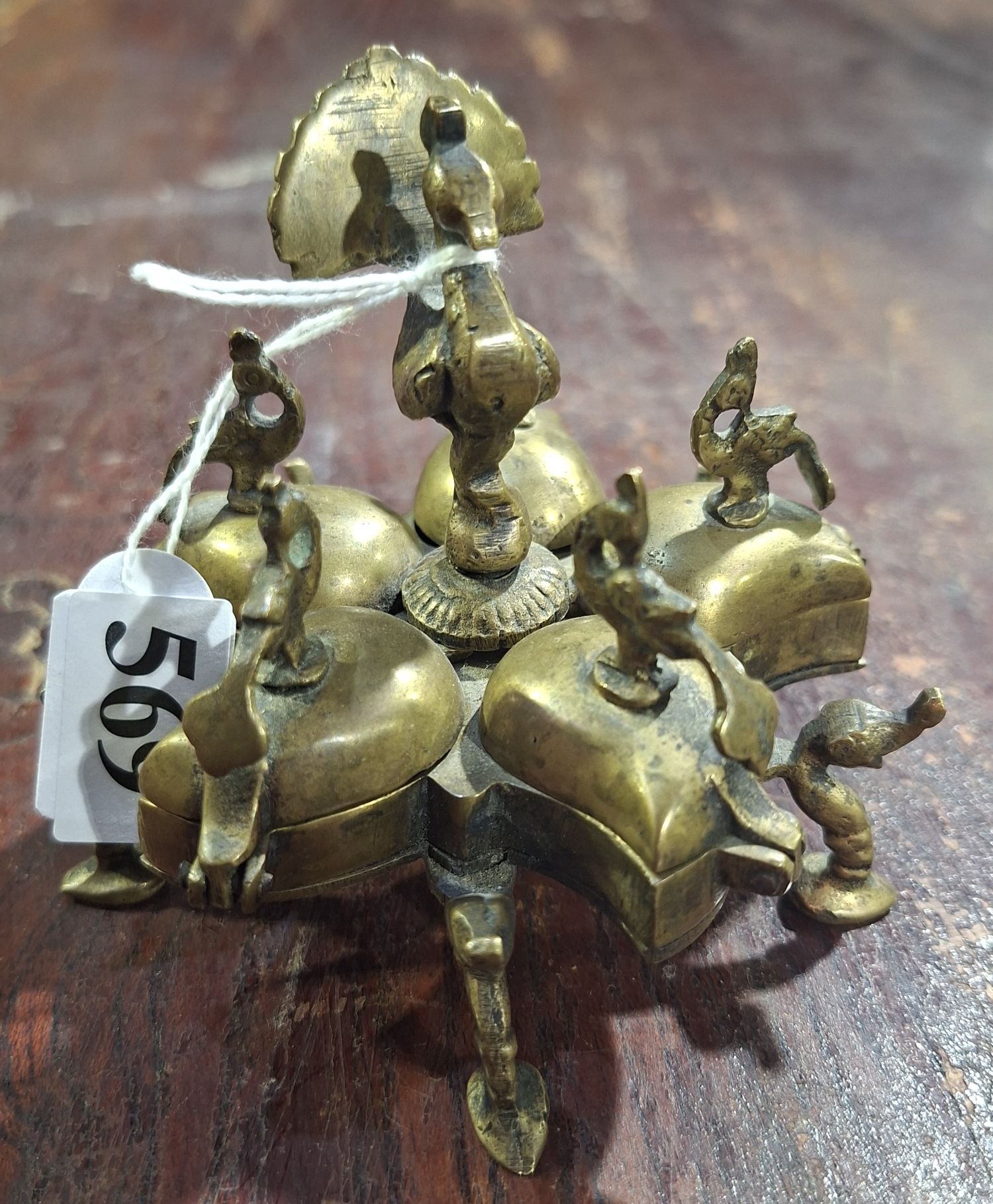 569 · ANTIQUE TIKKA BOX