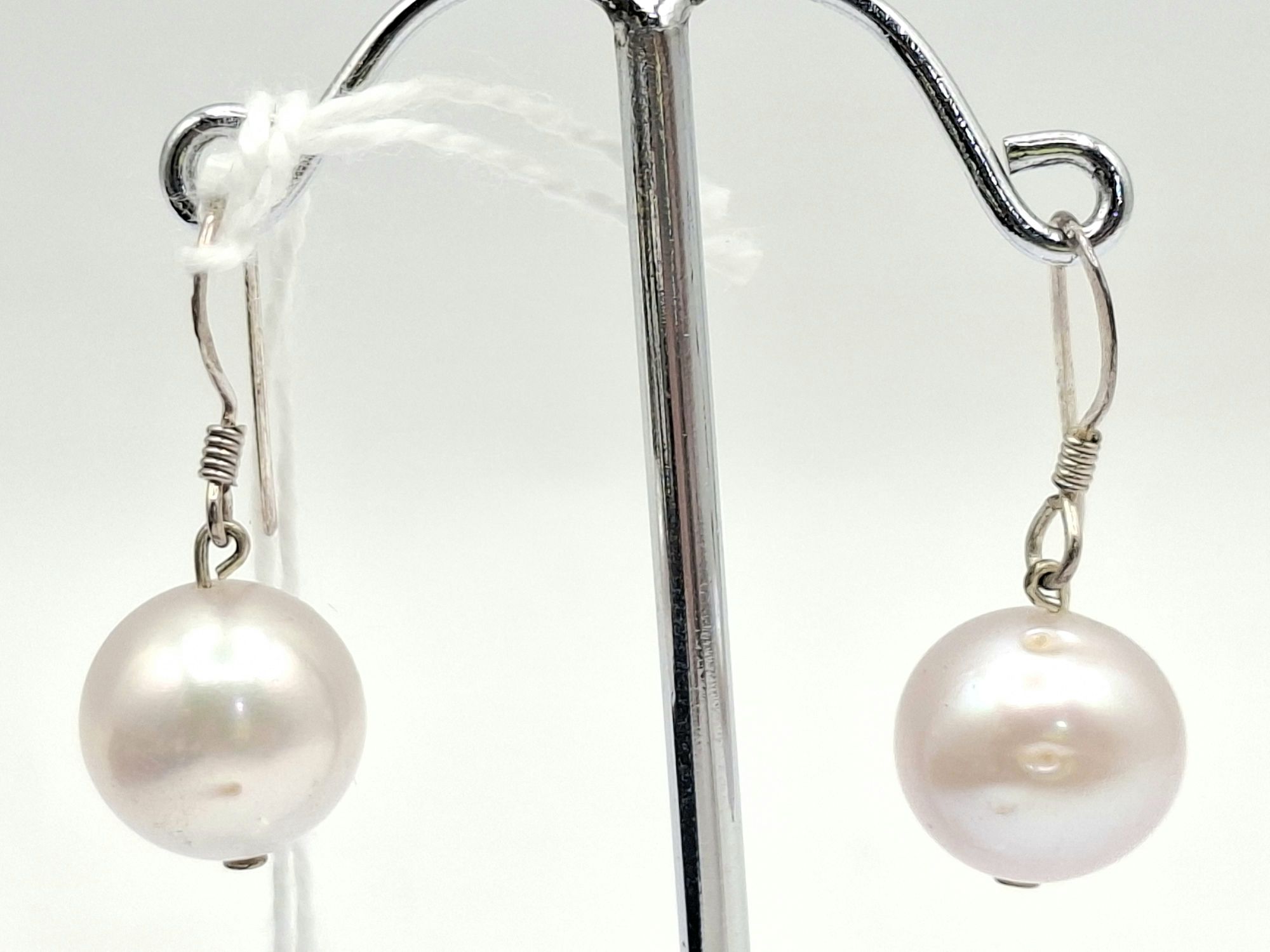 Sterling Silver Pearl Earrings