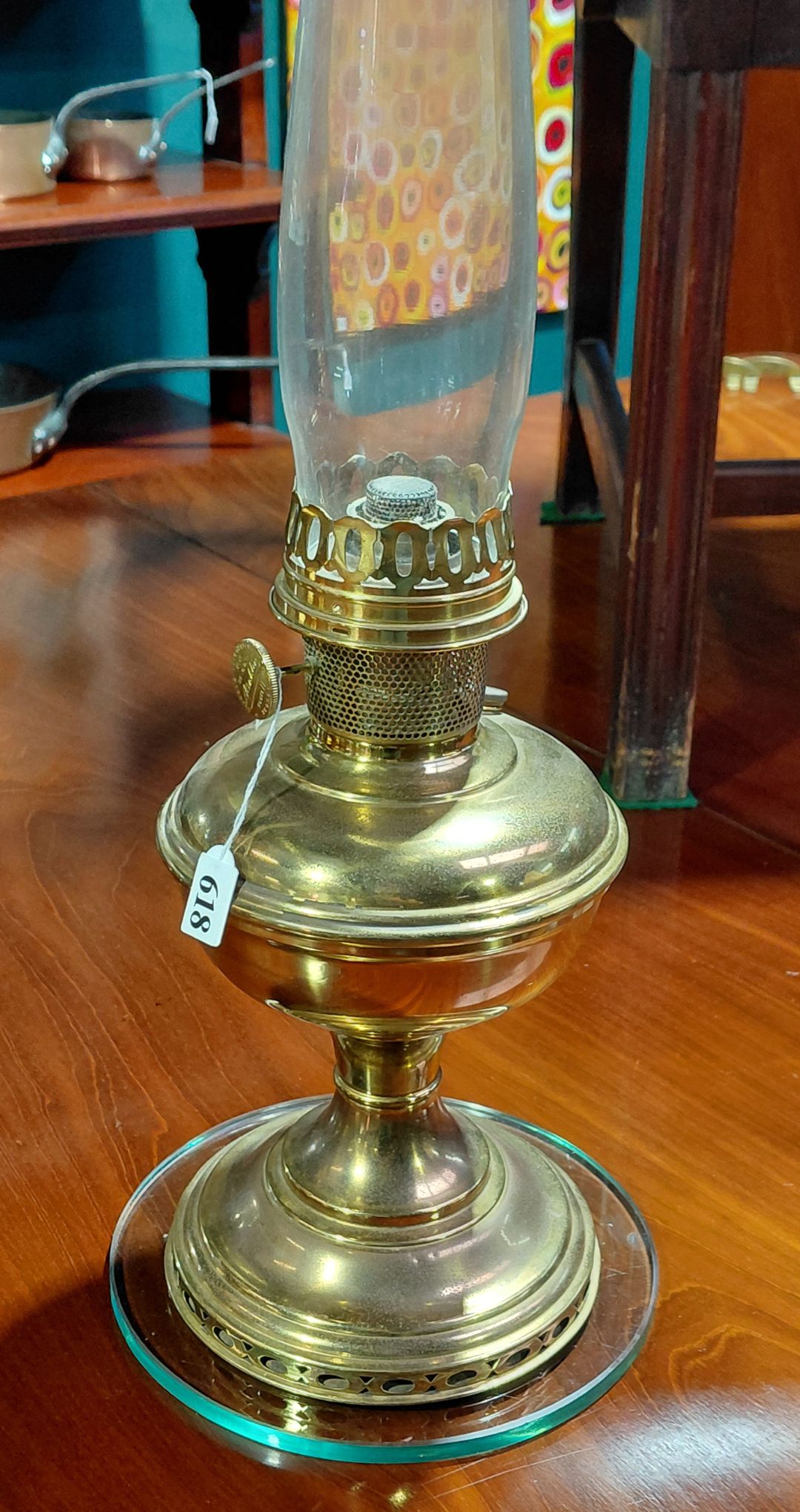 Aladdin Brass Oil Lamp